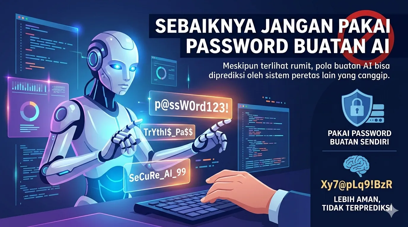 Sebaiknya Jangan Pakai Password Buatan AI, Jangan Deh! 