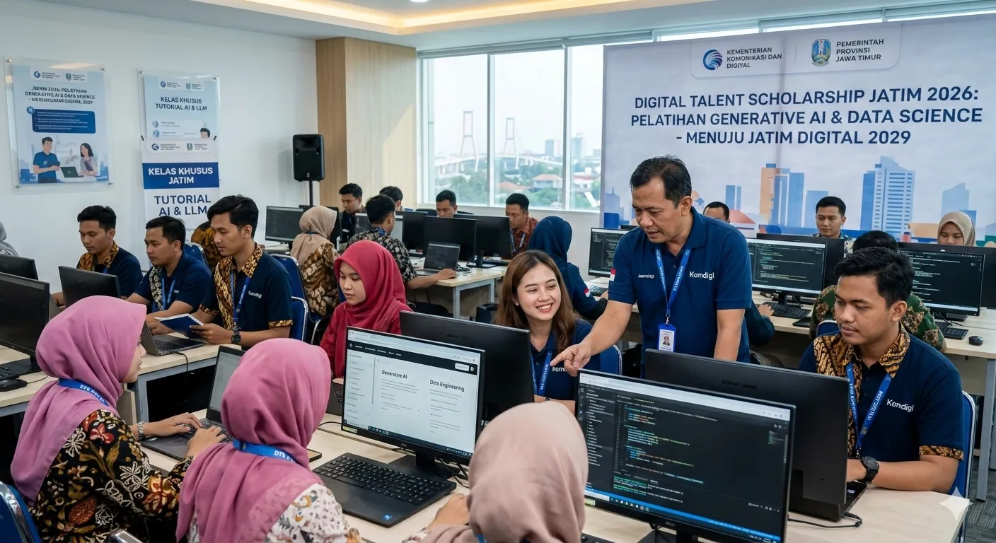 Jawa Timur Perkuat Talenta Digital 2026 Lewat Tutorial AI dan Deep Learning