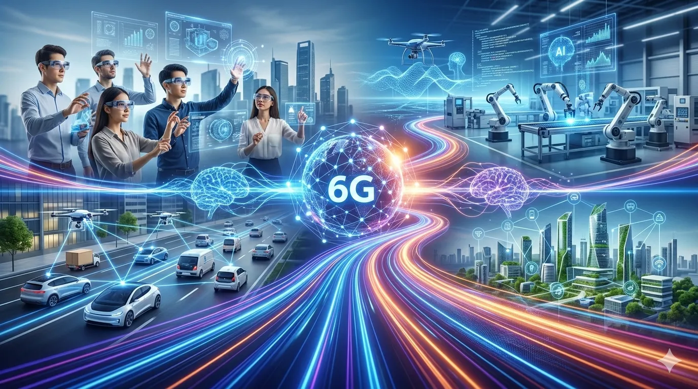 Internet Bakal Berubah Total: Era 6G Muncul, Teknologi Konektivitas Melonjak Cepat