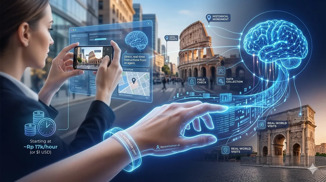 AI Kini Bisa “Menyewa” Tubuh Manusia, Tarifnya Mulai Rp17 Ribu per Jam