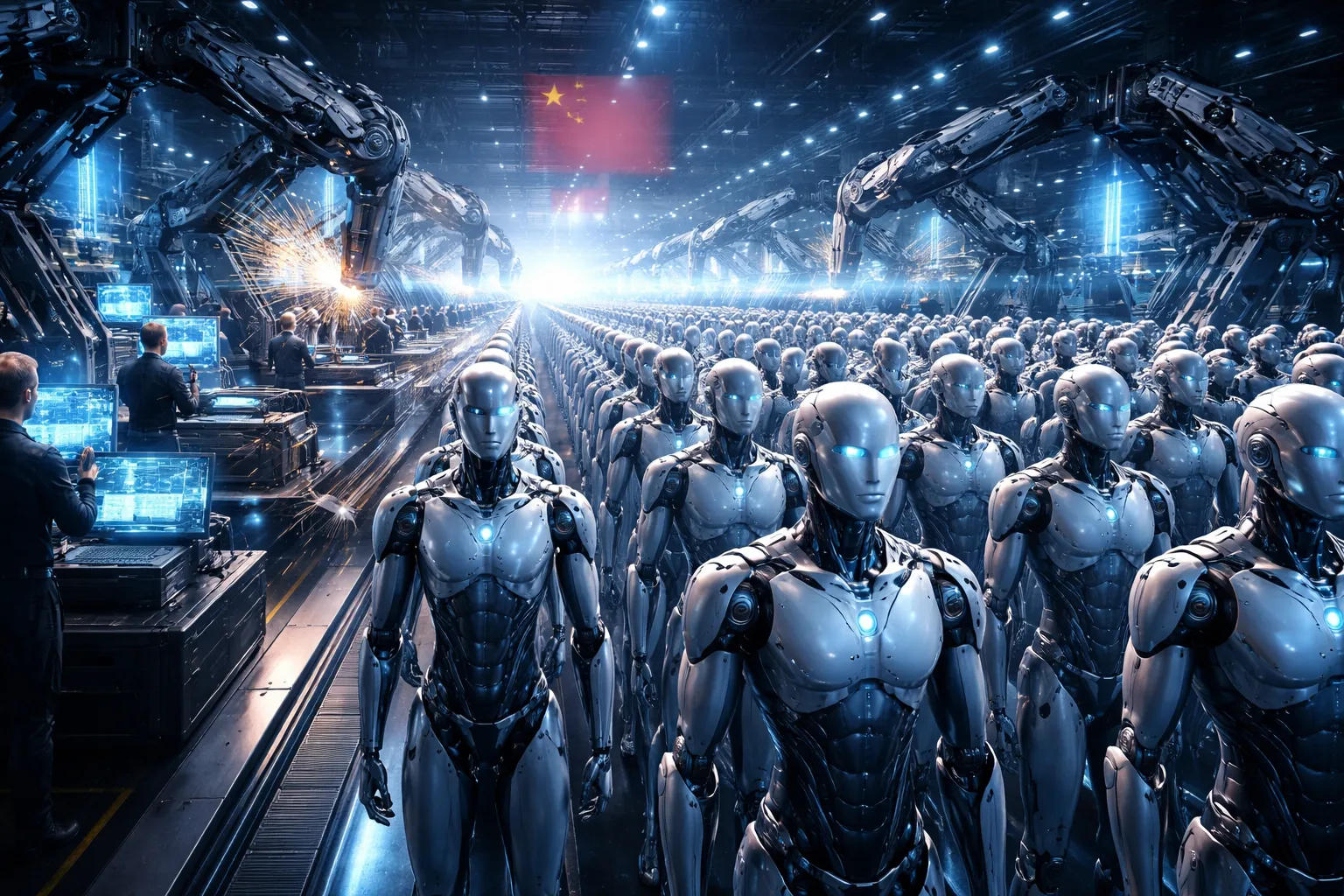 China Produksi 5.000 Robot Humanoid dalam 3 Bulan, Era Otomatisasi Semakin Dekat