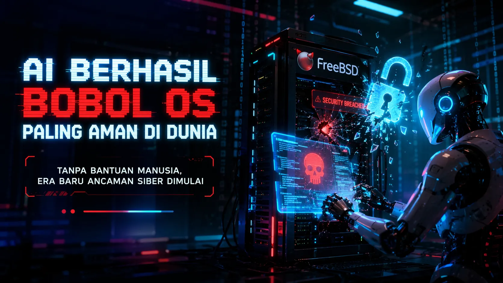 AI Berhasil Bobol OS Paling Aman di Dunia Tanpa Bantuan Manusia