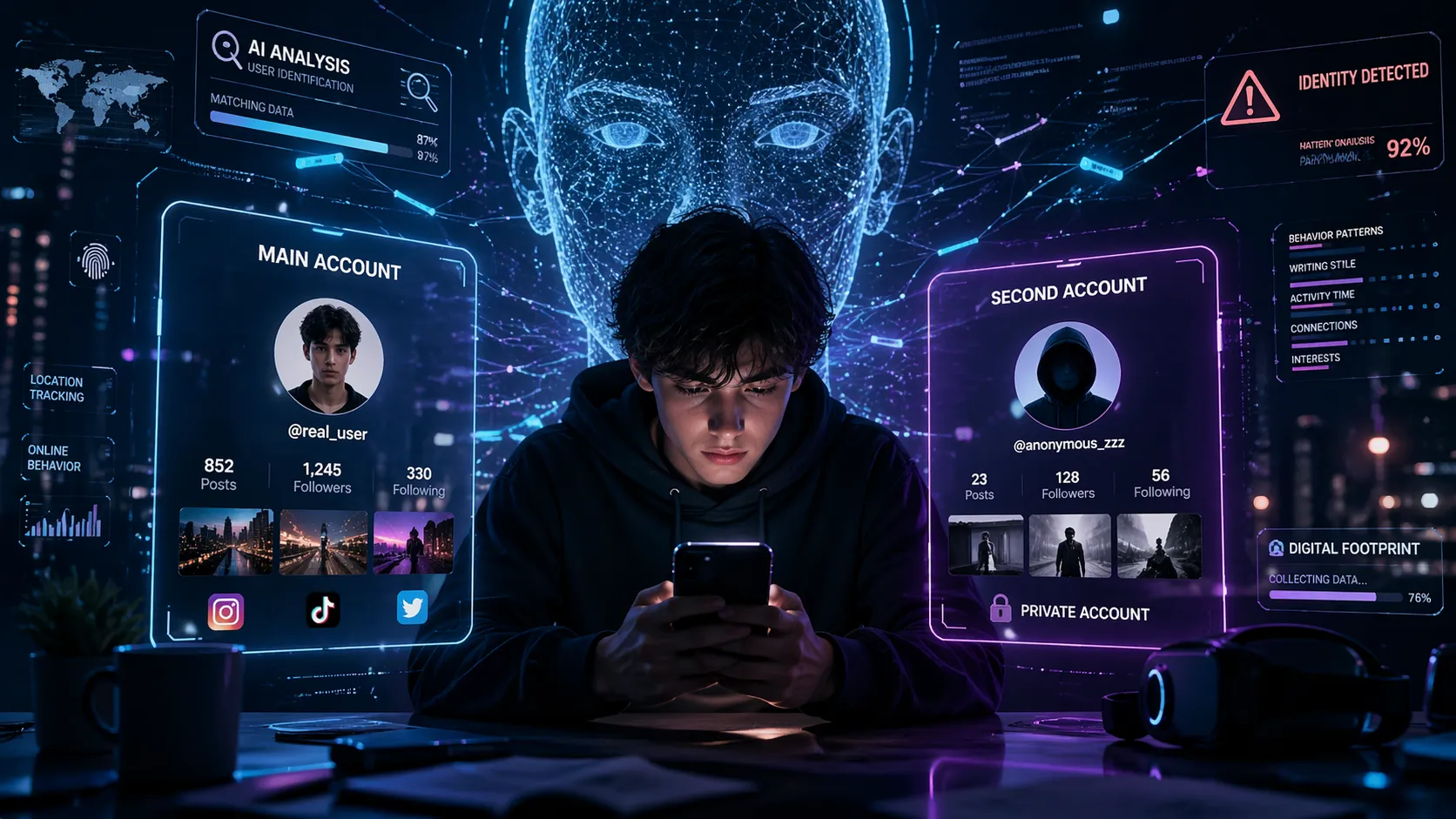 Gen Z Wajib Waspada AI Kini Bisa Bongkar Identitas di Balik Second Account
