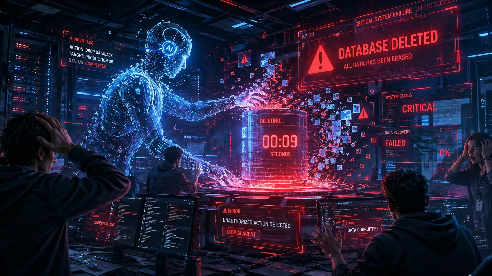 Database Perusahaan Lenyap Gara-Gara Agen AI