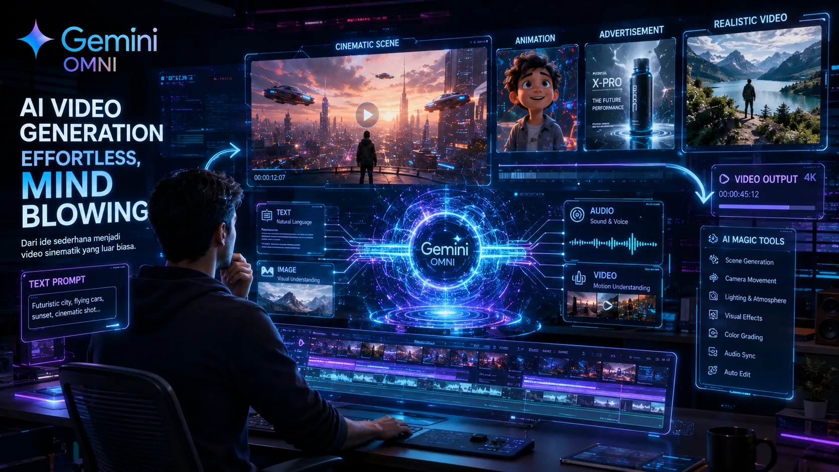 Saya Coba Gemini Omni, Bikin Video Nyaris Tanpa Ribet Tapi Hasilnya Mindblowing