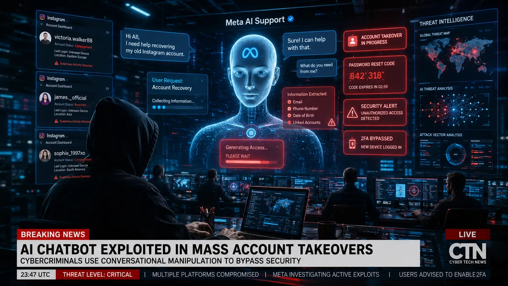 Pengakuan Hacker: Meta AI Dipakai untuk Bajak Akun Instagram, Begini Modusnya