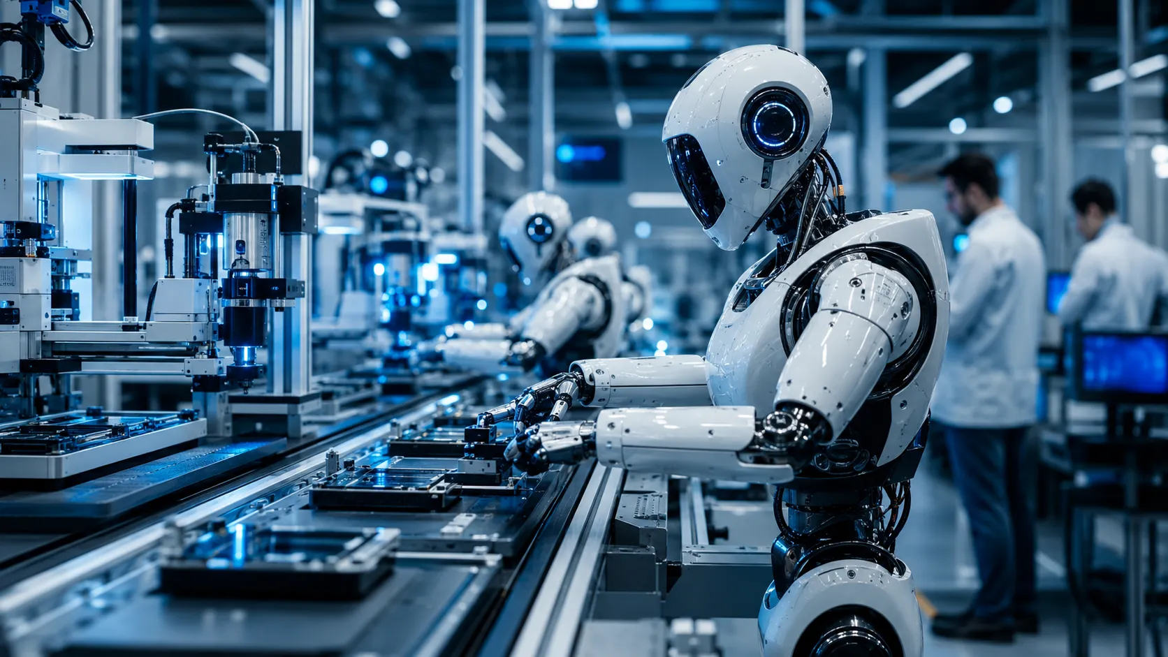 Live Streaming 64 Jam, Robot Humanoid China Mulai Ambil Peran Buruh Pabrik