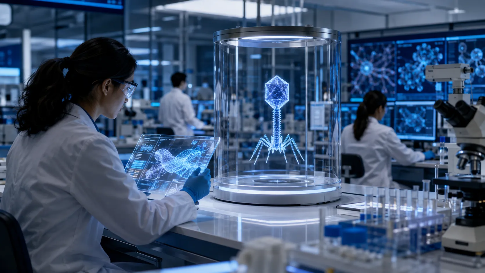 Untuk Pertama Kali, AI Berhasil Merancang Virus Biologis yang Berfungsi di Laboratorium